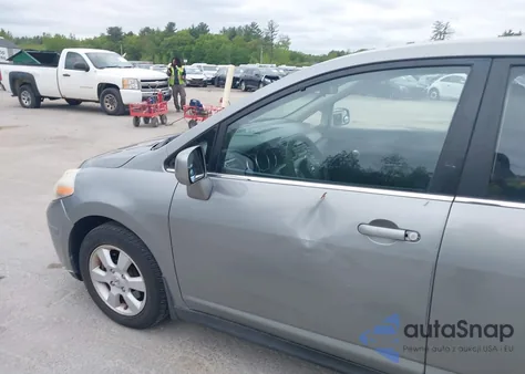 2008 Nissan Versa 1.8Sl из США, поврежденный, VIN 3N1BC11E68L363355